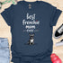 Best frenchie mom ever - V6 - Elegant Black T-Shirt